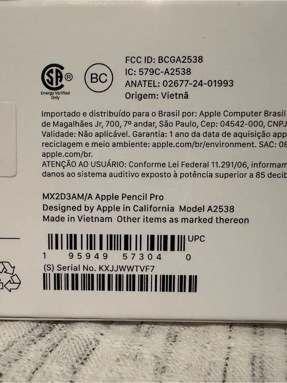 Apple Pencil Pro - Like new condition!
